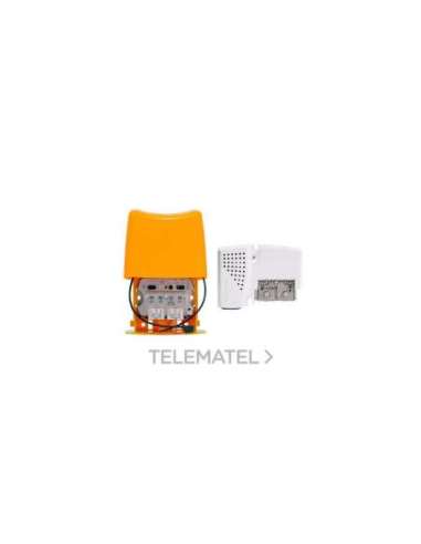 Amplificador mástil NanoKom 3e/1s + alimentación 12V (561621+5796 blíster) - A004563855 TELEVES 438620