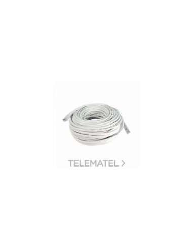 Cable de red U/UTP Cu CAT6 PVC blanco 0