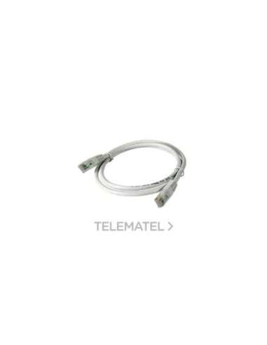 Cable de red U/UTP Cu CAT6 PVC blanco 1m - A004563901 TELEVES 209012 (EMBALAJE DE 10 UNIDADES)
