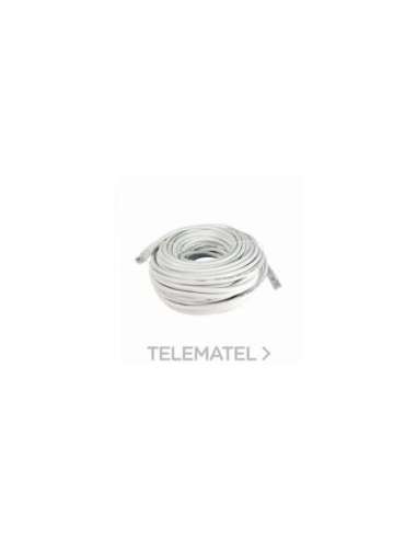 Cable de red U/UTP Cu CAT6 PVC blanco 20m - A004563907 TELEVES 209018
