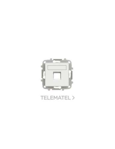 Tapa 1 conector con persiana BB 8518.1 BB NIESSEN 8518.1 BB