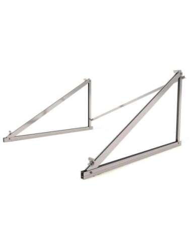 KIT SOP.INCLIN.CERR.HZ.20H P/1 MOD.INCON.15° P/PNL.2279X1150MM AL CRUDO - A004647348 SUNFER 12041