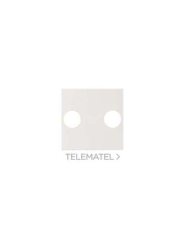 Tapa para toma de señal R-TV+SAT blanco Simon 270 SIMON 20000053-090 (EMBALAJE DE 5 UNIDADES)