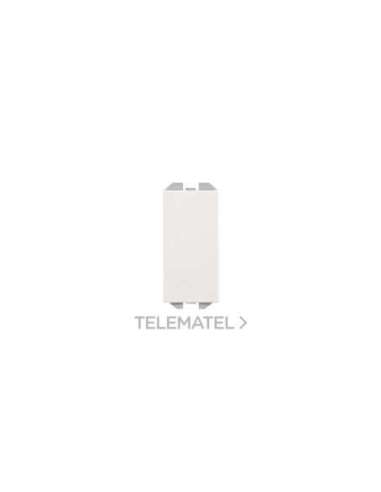 Interruptor unipolar pulsante 10AX 230V~ de tecla estrecha con sistema de embornamiento - A004660137 SIMON 20001101-090