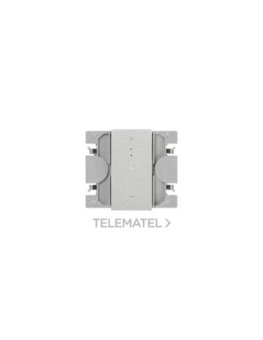 Interruptor regulable electrónico 230 V~ 1-10V Simon iO de tecla estrecha aluminio Simo - A004660305 SIMON 21001317-093