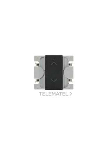 Interruptor de persianas Simon iO de tecla estrecha 700 VA negro mate Simon 270 - A004660326 SIMON 21001333-098