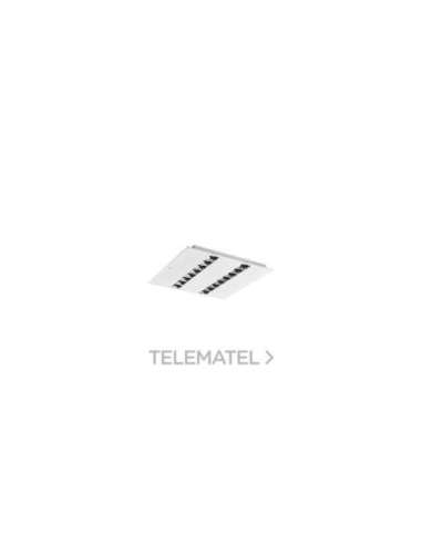 LUMINARIA OPTIX EMPOTRADO 600X600 2L 4000K C9 ALUMINIO EM SYLVANIA 2023581