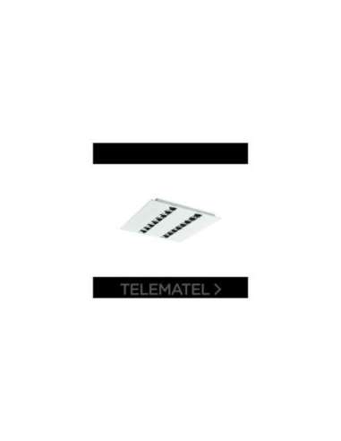 LUMINARIA OPTIX EMPOTRADO 600X600 2L SO 3000K ALUMINIO DALI SYLVANIA 2023591