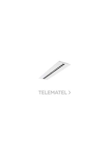 LUMINARIA OPTIX EMPOTRADO 1200X300 1L 4000K ALUMINIO DALI EM SYLVANIA 2023658