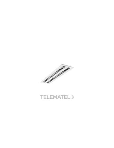 LUMINARIA OPTIX EMPOTRADO 1200X300 2L TUNABLE BLANCO ALUMINIO SSC01 SYLVANIA 2023683