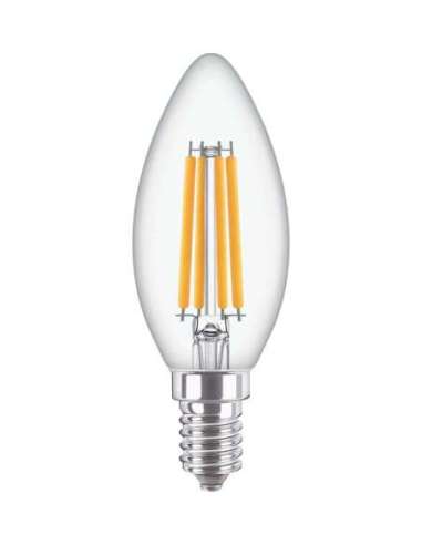 Lámpara MZD LEDCLA 60W B35 E14 840 CL ND 1CT/10 MAZ_MAZ 54177800