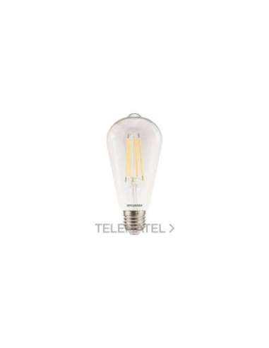LÁMPARA TOLEDO RT ST64 V5 CL DIM 806LM 827 E27 SL 7W SYLVANIA 0029309 (EMBALAJE DE 6 UNIDADES)