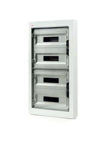 Caja superficie 880x465x95 72 módulos tapa transparente superfície - A005146603 FAMATEL 3672