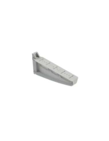 60 Soporte horizontal aislante gris RAL7035 500 U48X 60503-44 UNEX 60503-44 (EMBALAJE DE 4 UNIDADES)