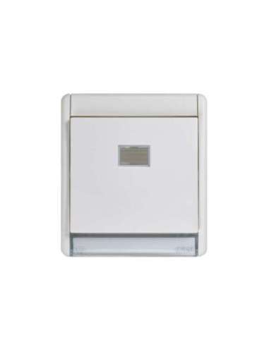 Marco con tecla individual blanco Simon Aqua - A005201631 SIMON 4400010-030