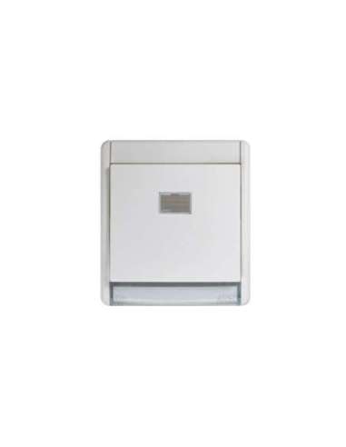 Conmutador componible IP55 10AX con sistema de embornamiento rápido blanco Simon Aqua - A005201639 SIMON 4400201-030
