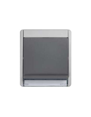 Base de enchufe schuko componible IP55 16AX con sistema de embornamiento rápido gris Si - A005201660 SIMON 4400472-035