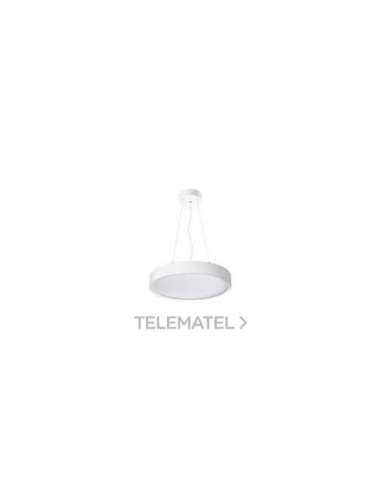 LUMINARIA TECHO COLOSSAL 400MM 830 PRISMA DISTR.LUZ DCTA.BL DALI EM SYLVANIA 2071109
