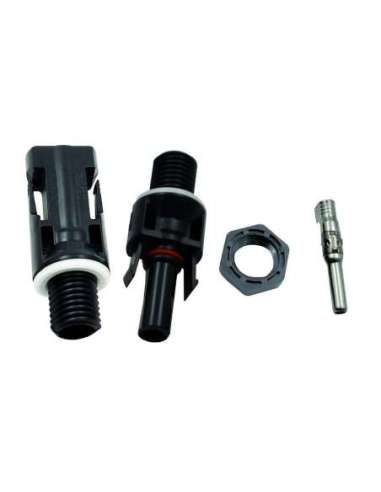 CONECTOR KCF-06-FL1500-F MC4 FLUSH MOUNT - A005466213 TEMPER 0767302 (EMBALAJE DE 5 UNIDADES)