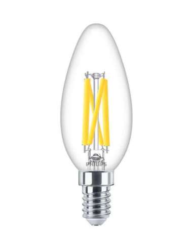 Lámpara MAS LEDCandleDT5.9-60W E14 927 B35 CL G - A005540904 PHILIPS 44957200 (EMBALAJE DE 10 UNIDADES)