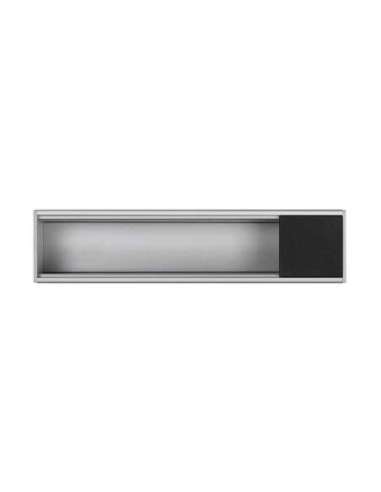 perfil de aluminio Ofiblock Compact de 4 elementos grafito Simon K45 - A005746963 CON_CON KFC204/14