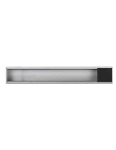 perfil de aluminio Ofiblock Compact de 6 elementos grafito Simon K45 - A005746967 CON_CON KFC206/14