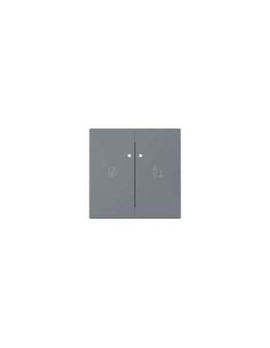 Tapa interrup. Pase-Espere con visor GR - A006589210 NIESSEN 8944.4 GR