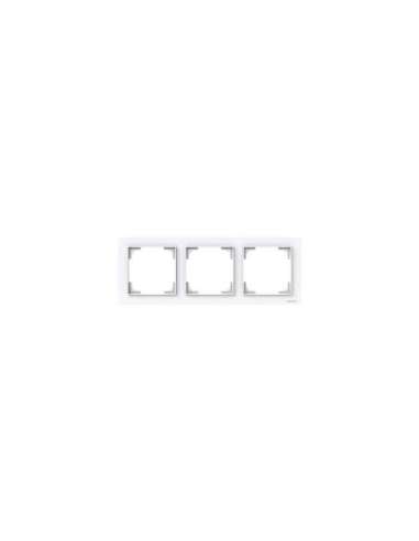 Marco 3 elementos BL - A006589275 NIESSEN 8973 BL