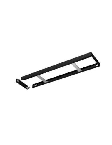 Accesorios panel kit superficie 1200 negro LED_LED 4058075834378 (EMBALAJE DE 4 UNIDADES)