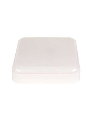 Plafón superficie SLIM SQ S 200 P 10W 830 IP65 blanco LED_LED 4099854102790 (EMBALAJE DE 5 UNIDADES)