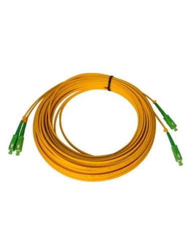 Latiguillo duplex de fibra óptica SC/APC