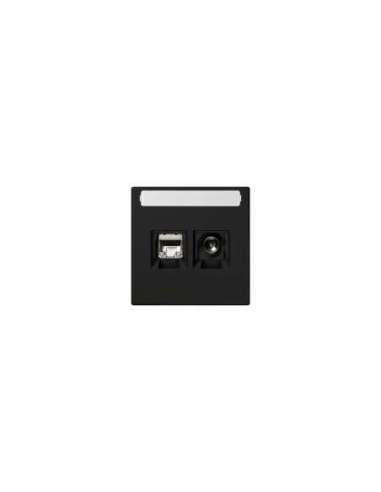 Conexión Smart TV LS Negro mate JUNG MMDLS4521SWM