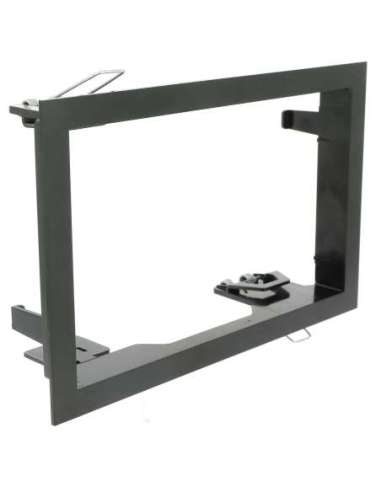 Marco de empotrar URA NEXT - para instalación en falso techo - Negro - A006759860 LEGRAND 660190BK