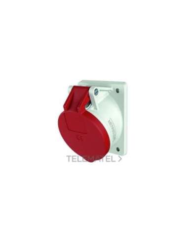 BASE ENCHUFE SEMIEMPOTRABLE 16A 5P 6H 400V IP44