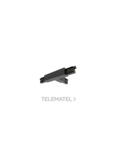 CONECTOR DE ALIMENTACIÓN EN T IZQUIERDA LADO EXTERIOR ONETRACK 9013/B NEGRO SYLVANIA 9200732