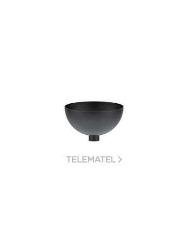 COPA METÁLICA PARA BARRA ROSCADA DE ACERO M13 ONETRACK 100MM S-9000/6-B NEGRO SYLVANIA 9200818 (EMBALAJE DE 20 UNIDADES)
