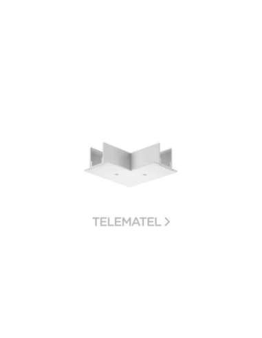 CUBIERTA EMPOTRADA PARA CONECTOR ALIMENTACIÓN L ONETRACK S-9011-R/6-W BLANCO SYLVANIA 9200745
