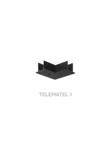 CUBIERTA EMPOTRADA PARA CONECTOR ALIMENTACIÓN L ONETRACK S-9011-R/6-B NEGRO SYLVANIA 9200746