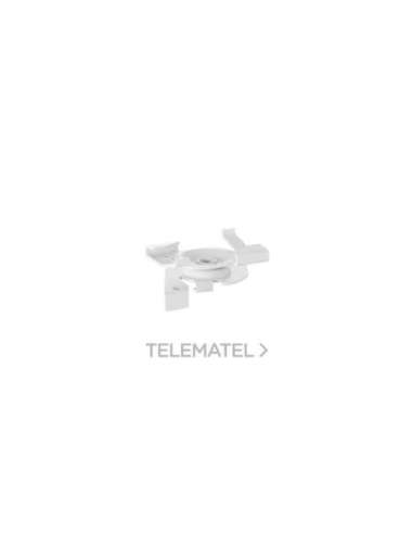 SOPORTE PARA FIJAR EL CARRIL A LA BARRA EN T ONETRACK S-9000/119-TB-W BLANCO SYLVANIA 9200770