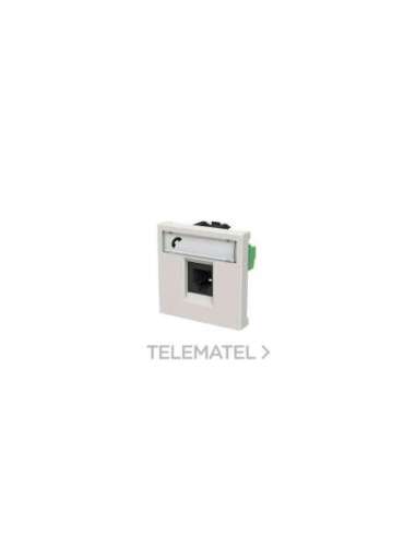 Toma tlf.6 cont. RJ12 tornillo DN N2217.6 DN NIESSEN N2217.6 DN (EMBALAJE DE 10 UNIDADES)