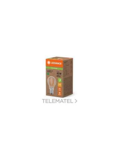 Lámpara LED Classic A 40 Filament Energy efficiency class A S 2.2W 827 Clear E27 LED_LED 4099854236532 (EMBALAJE DE 10 UNIDADES)