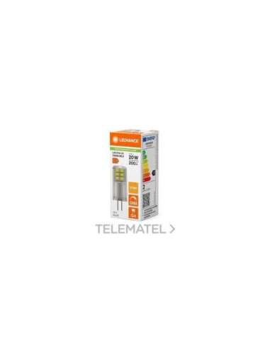 Lámpara LED PERFORMANCE CLASS SPECIAL PIN CL 20 DIM 2W/827 G4 LED_LED 4099854248542 (EMBALAJE DE 20 UNIDADES)