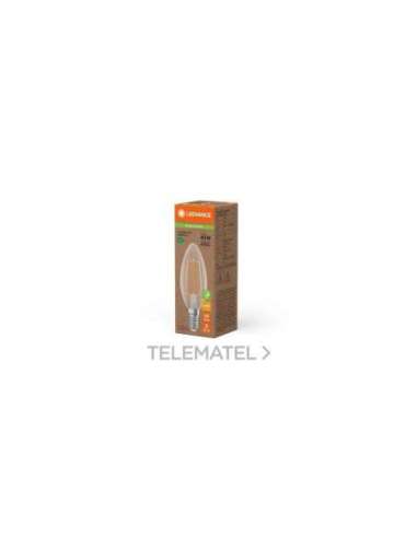 Lámpara LED Classic B 40 Filament Energy efficiency class A S 2.2W 827 Clear E14 LED_LED 4099854255267 (EMBALAJE DE 10 UNIDADES)