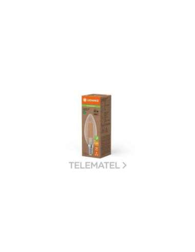 Lámpara LED Classic B 60 Filament Energy efficiency class A S 3.8W 827 Clear E14 LED_LED 4099854255304 (EMBALAJE DE 10 UNIDADES)