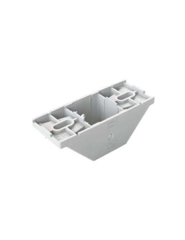 60 Conector gris RAL7035 50x50 U48X 60840-44 UNEX 60840-44 (EMBALAJE DE 4 UNIDADES)