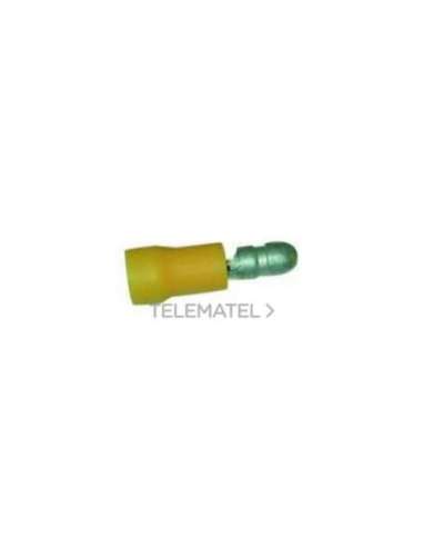 TERMINAL ENCHUFE REDONDO M 4/6MM² SECCIONADOR 5 SBI CONNECTORS FMBE6 (EMBALAJE DE 50 UNIDADES)