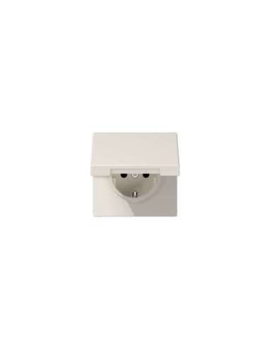 Enchufe t. abat/prot contacto LS bl. LS 1520 BFKIKL JUNG LS1520BFKIKL