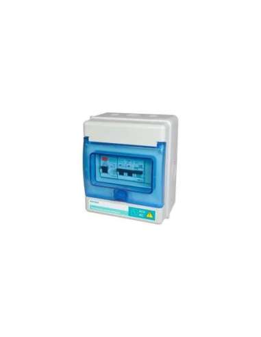 Proteccion salida inversor 2 x 50A 30mA 230Vac monofasica transitorio 15kA y permanente TOSCANO 10003317