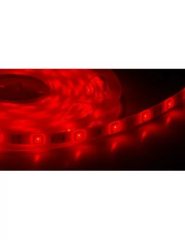 Tira de LEDS 5 Metros Flexible Rojo, 72W SMD5050 (300 LEDS) IP67
