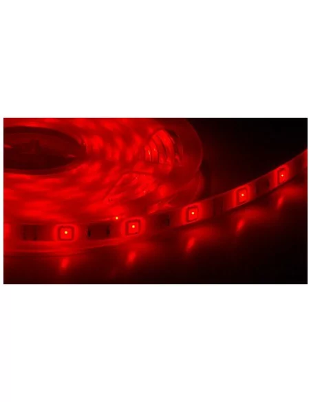 Tira de LED 5 Metros Flexible Rojo, 72W SMD5050 (300 LEDS) IP65
